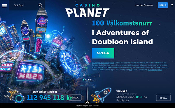 Casino Planet Sverige