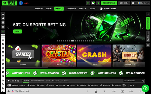 Fansport Casino Sverige